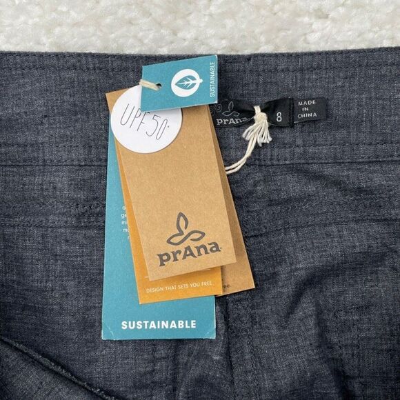 Prana Lizabeth Skirt Charcoal Gray NEW - Picture 13 of 15